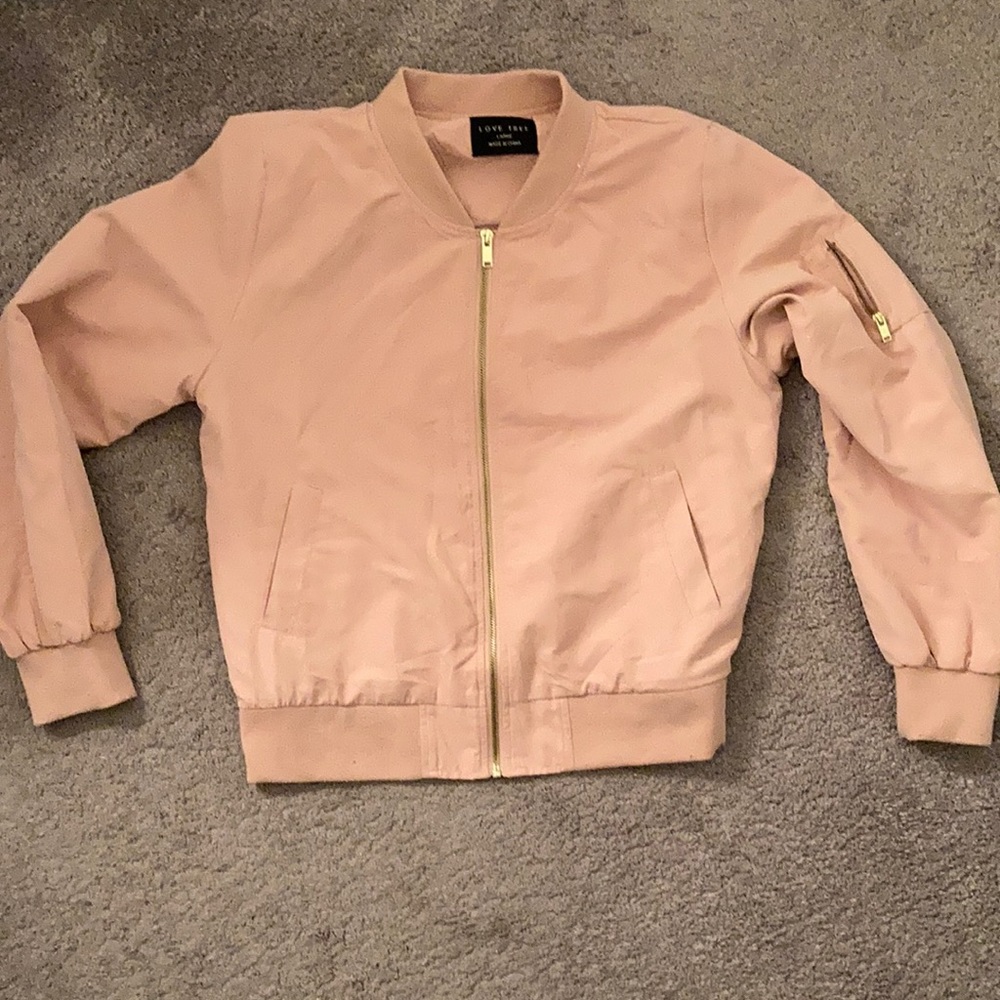 Juniors size Large rose/ pink jacket